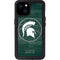 Michigan State University Basketball Courtside iPhone 15 Plus Waterproof Case
